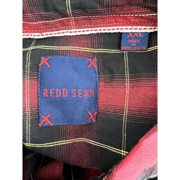 NWT Redd Seam Men's Long Sleeve Casual Button Down Shirt Size XXL - Picture 4 of 6